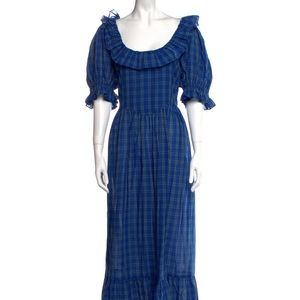 NWT Doen lupine dress in park lane plaid size xxl